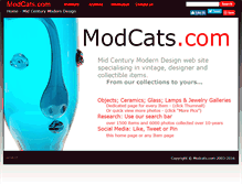 Tablet Screenshot of modcats.com